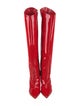 Alexandre Vauthier Patent Leather Boots