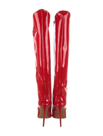 Alexandre Vauthier Patent Leather Boots