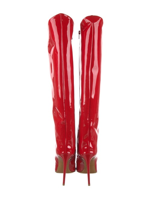 Alexandre Vauthier Patent Leather Boots