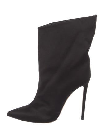 Alexandre Vauthier Satin Boots