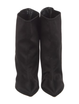 Alexandre Vauthier Satin Boots
