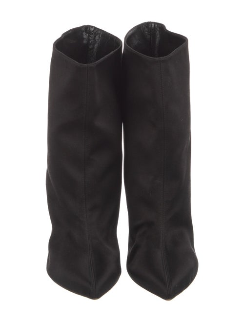 Alexandre Vauthier Satin Boots