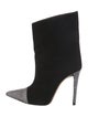 Alexandre Vauthier Suede Crystal Embellishments Boots