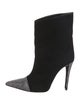 Alexandre Vauthier Suede Crystal Embellishments Boots