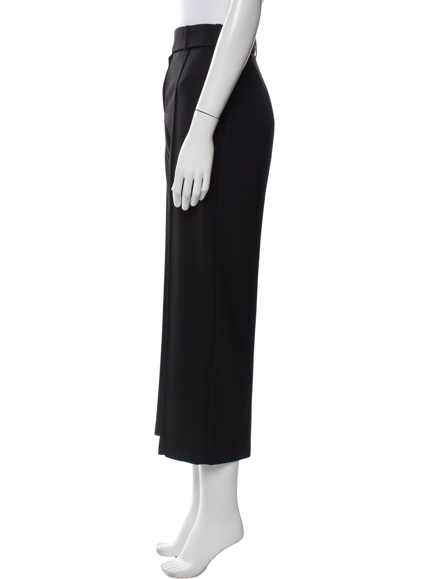 Alexandre Vauthier Wool Wide Leg Pants