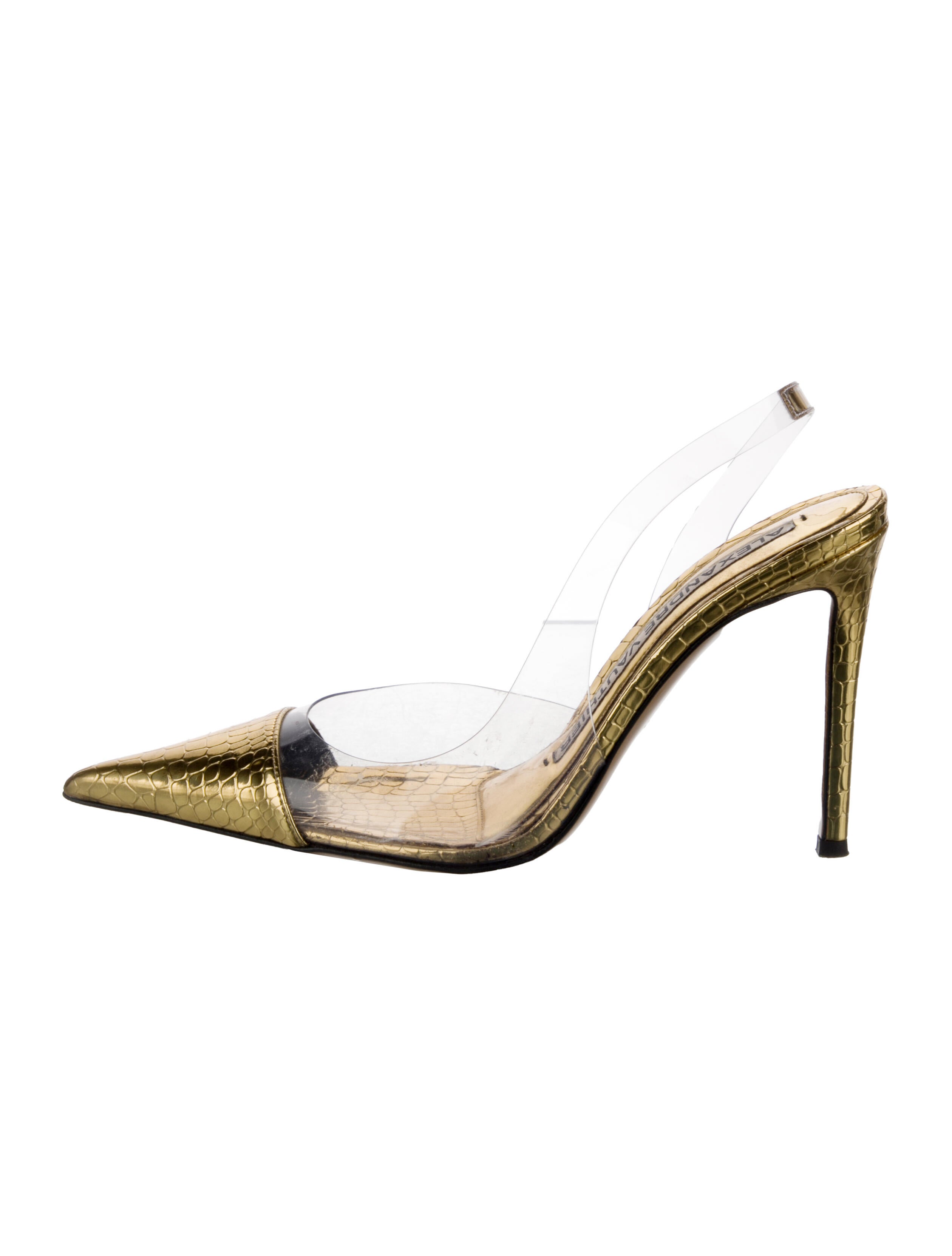 Alexandre Vauthier PVC Slingback Pumps