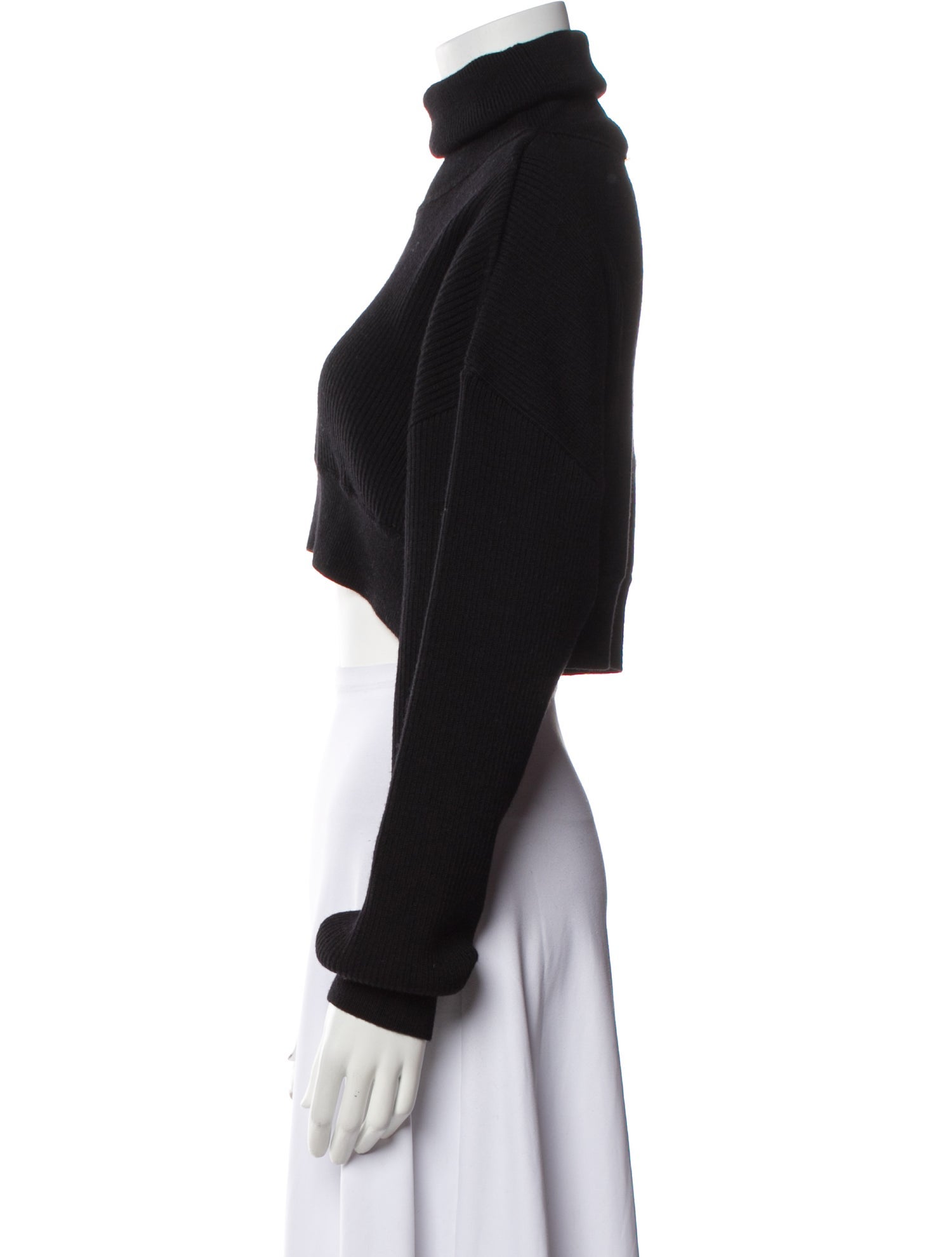Alexandre Vauthier Wool Turtleneck Sweater