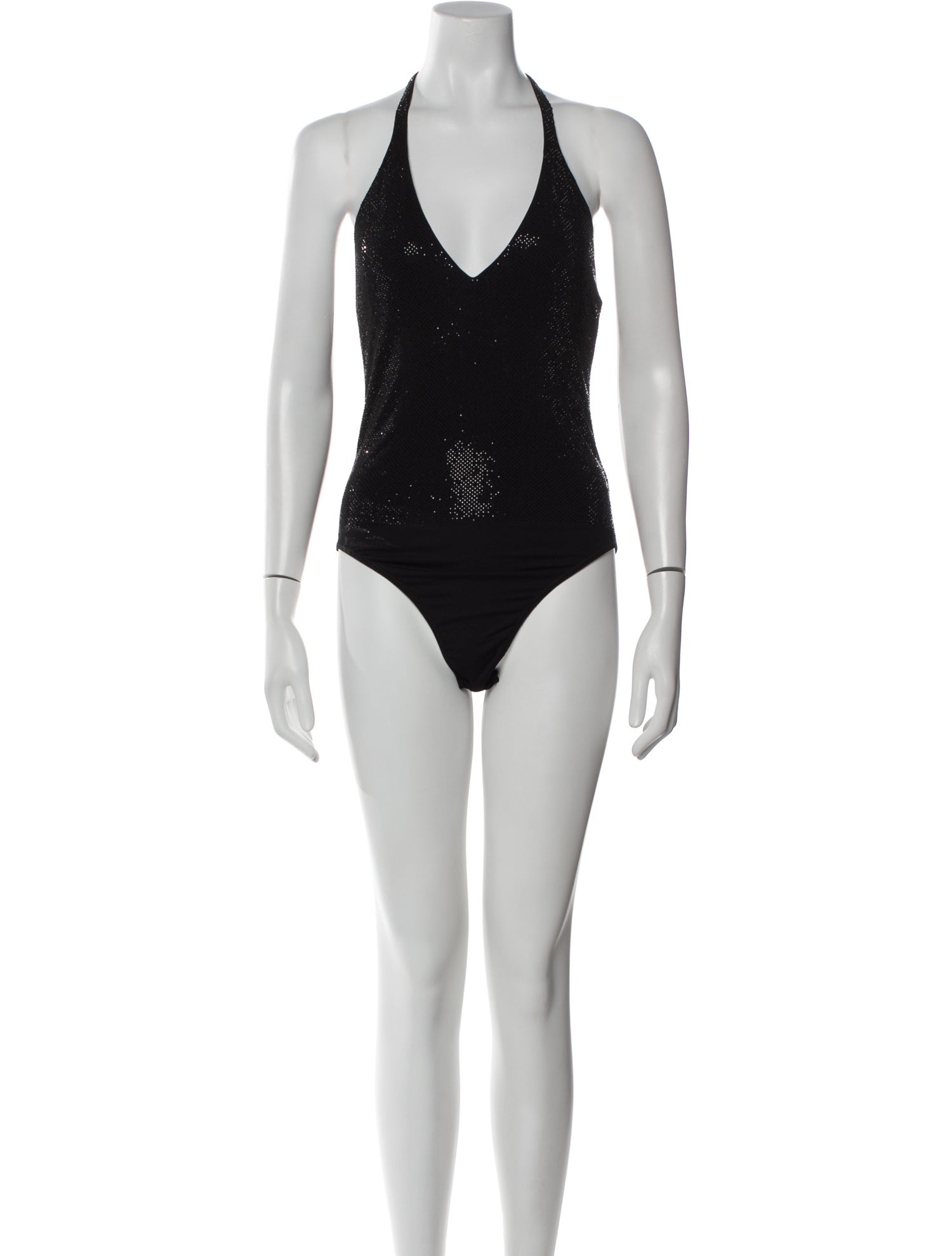 Alexandre Vauthier Halterneck Sleeveless Bodysuit w/ Tags