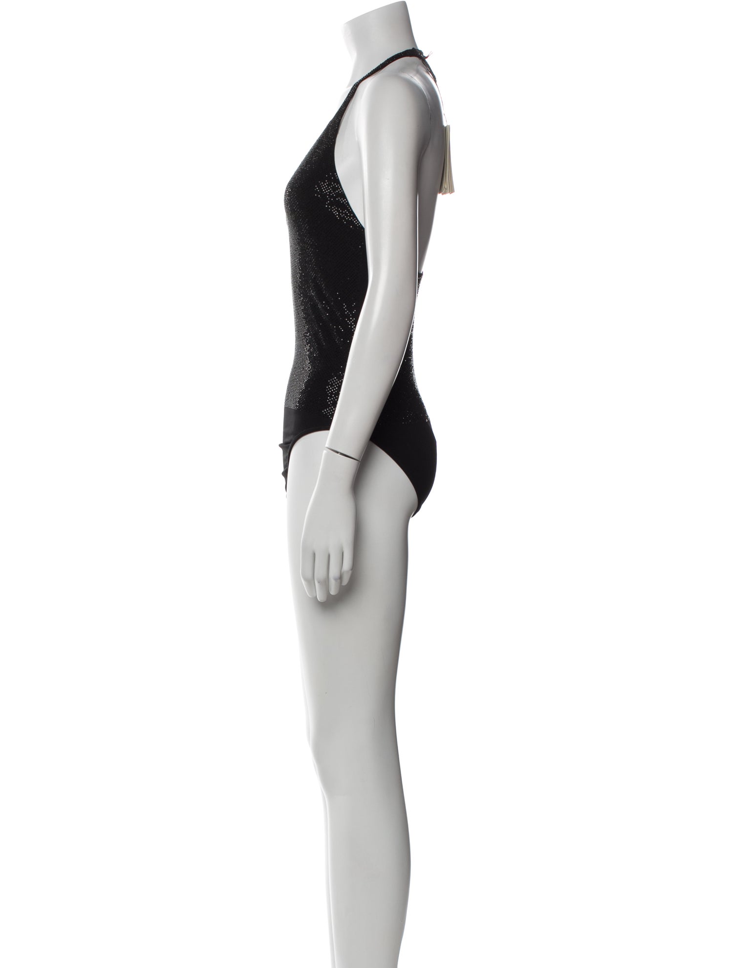 Alexandre Vauthier Halterneck Sleeveless Bodysuit w/ Tags