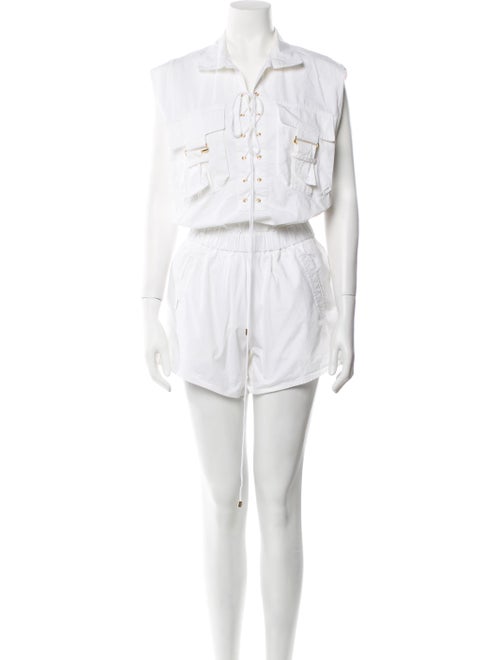 Alexandre Vauthier V-Neck Romper