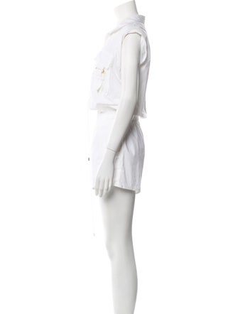 Alexandre Vauthier V-Neck Romper