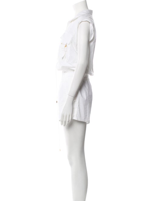 Alexandre Vauthier V-Neck Romper