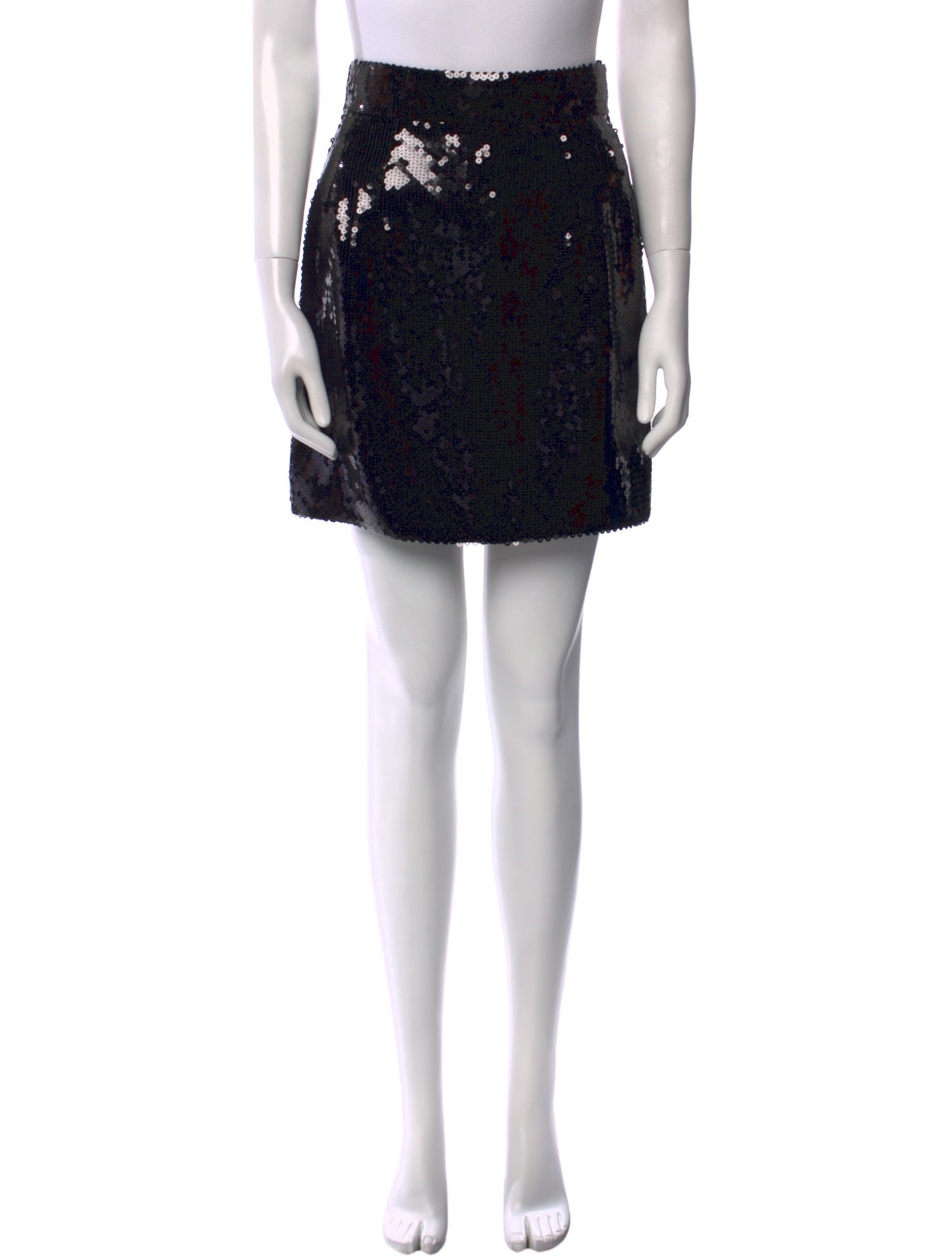 Alexandre Vauthier Sequin Embellishments Mini Skirt