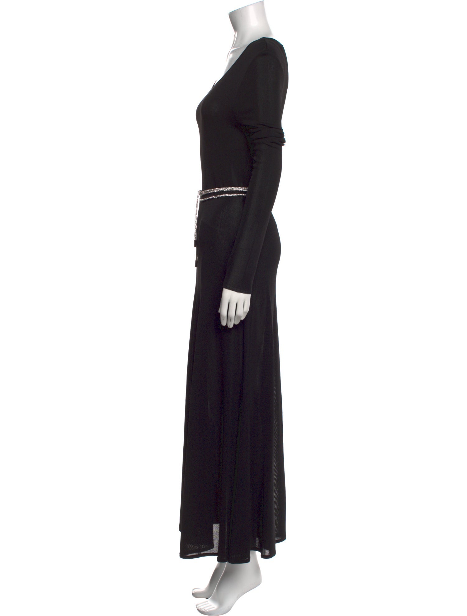 Alexandre Vauthier Scoop Neck Long Dress w/ Tags