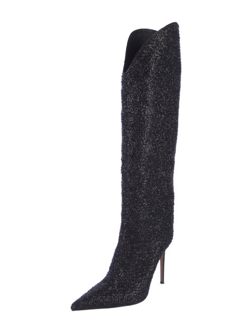 Alexandre Vauthier Glitter Boots