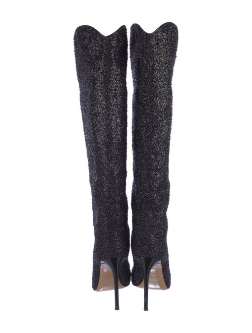Alexandre Vauthier Glitter Boots