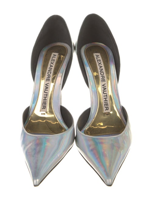Alexandre Vauthier Patent Leather D'Orsay Pumps