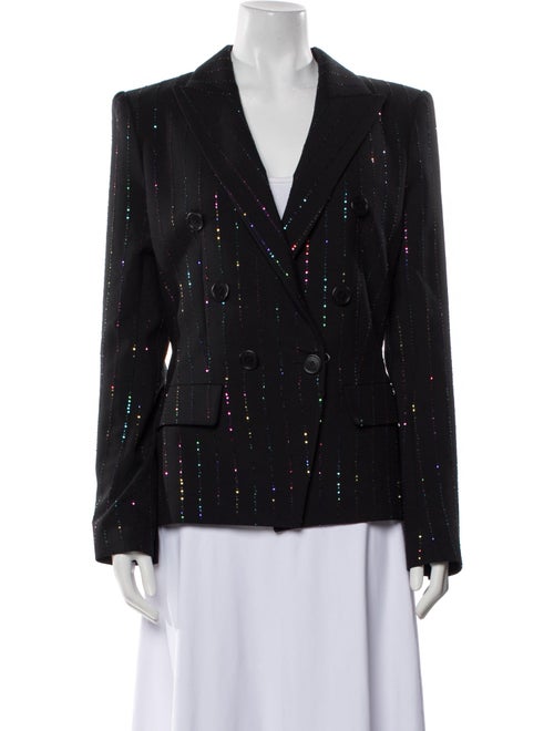 Alexandre Vauthier Wool Striped Blazer w/ Tags