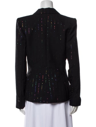 Alexandre Vauthier Wool Striped Blazer w/ Tags