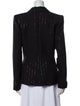 Alexandre Vauthier Wool Striped Blazer w/ Tags