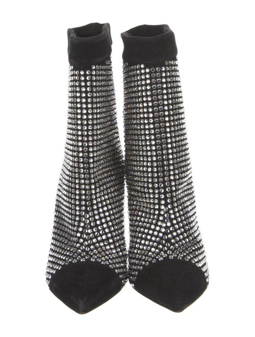 Alexandre Vauthier Suede Moto Boots w/ Tags