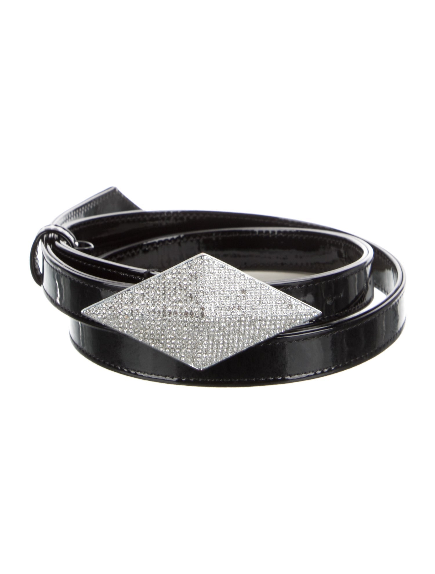 Alexandre Vauthier Patent Leather Belt