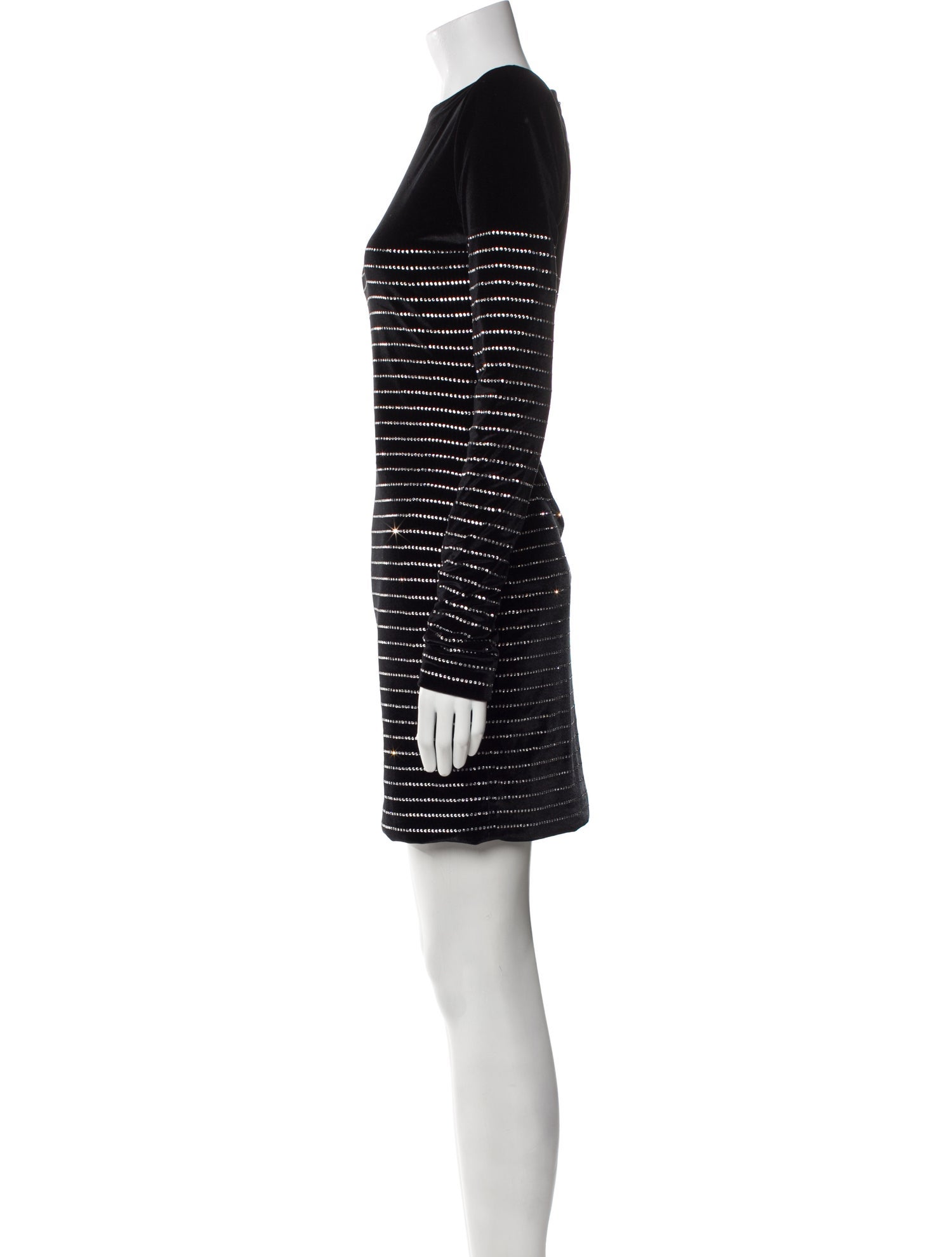 Alexandre Vauthier Crew Neck Mini Dress w/ Tags