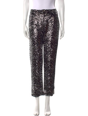 Alexandre Vauthier Sequin Straight Leg Pants w/ Tags