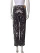 Alexandre Vauthier Sequin Straight Leg Pants w/ Tags