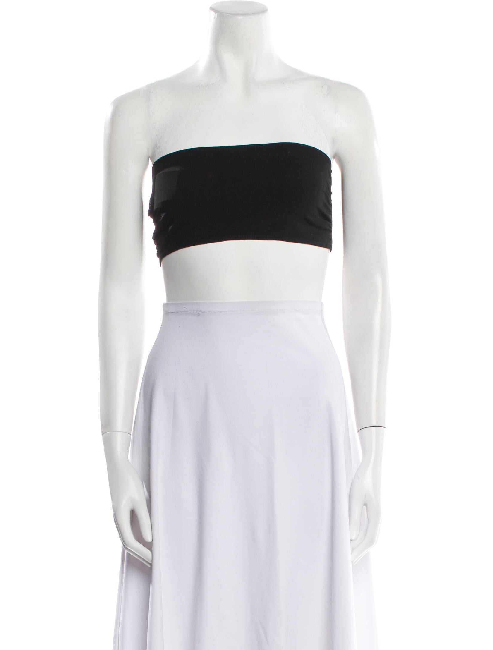 Alexandre Vauthier Strapless Crop Top