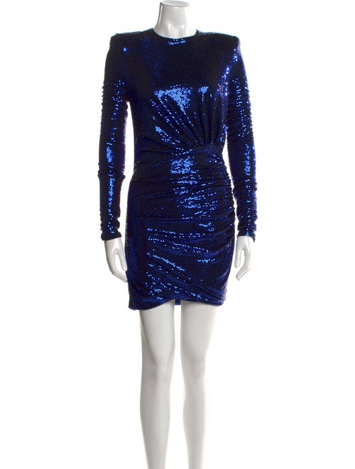 Alexandre Vauthier Crew Neck Mini Dress