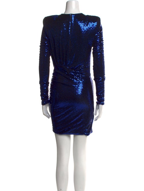 Alexandre Vauthier Crew Neck Mini Dress