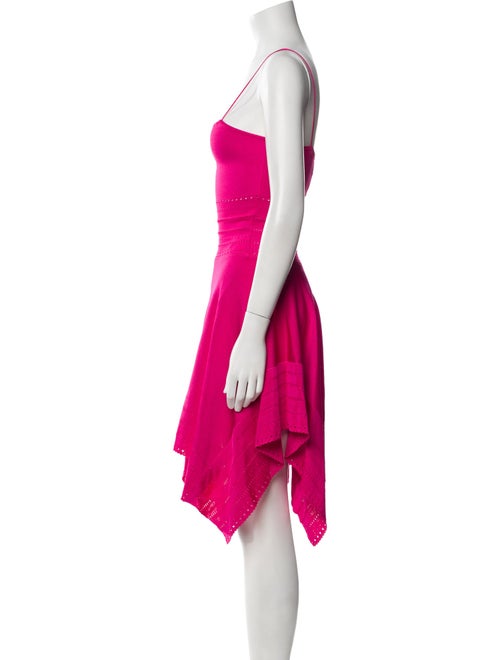 Alexandre Vauthier Square Neckline Mini Dress