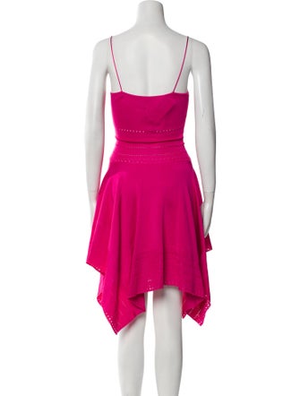 Alexandre Vauthier Square Neckline Mini Dress