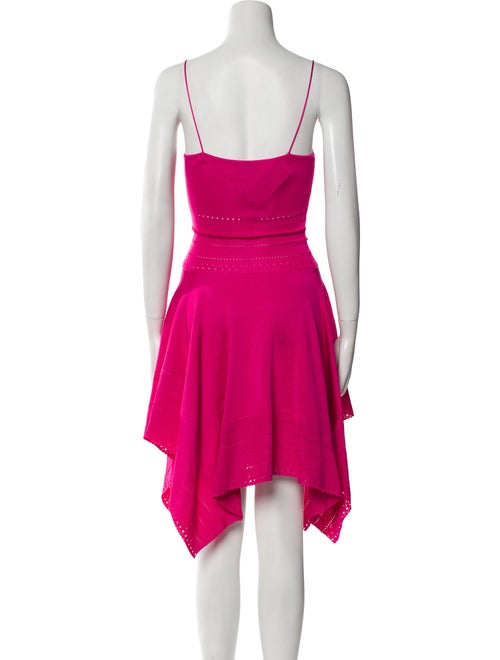 Alexandre Vauthier Square Neckline Mini Dress