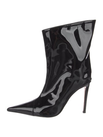 Alexandre Vauthier Patent Leather Boots