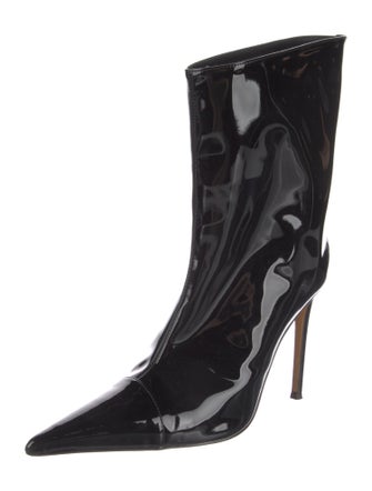 Alexandre Vauthier Patent Leather Boots