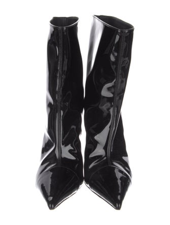 Alexandre Vauthier Patent Leather Boots