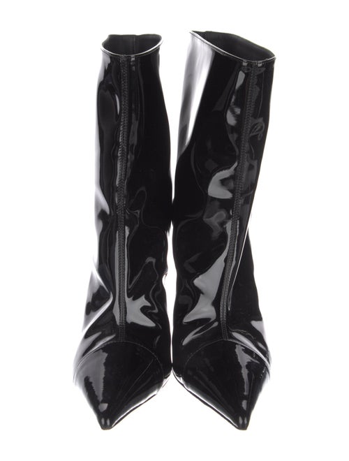 Alexandre Vauthier Patent Leather Boots
