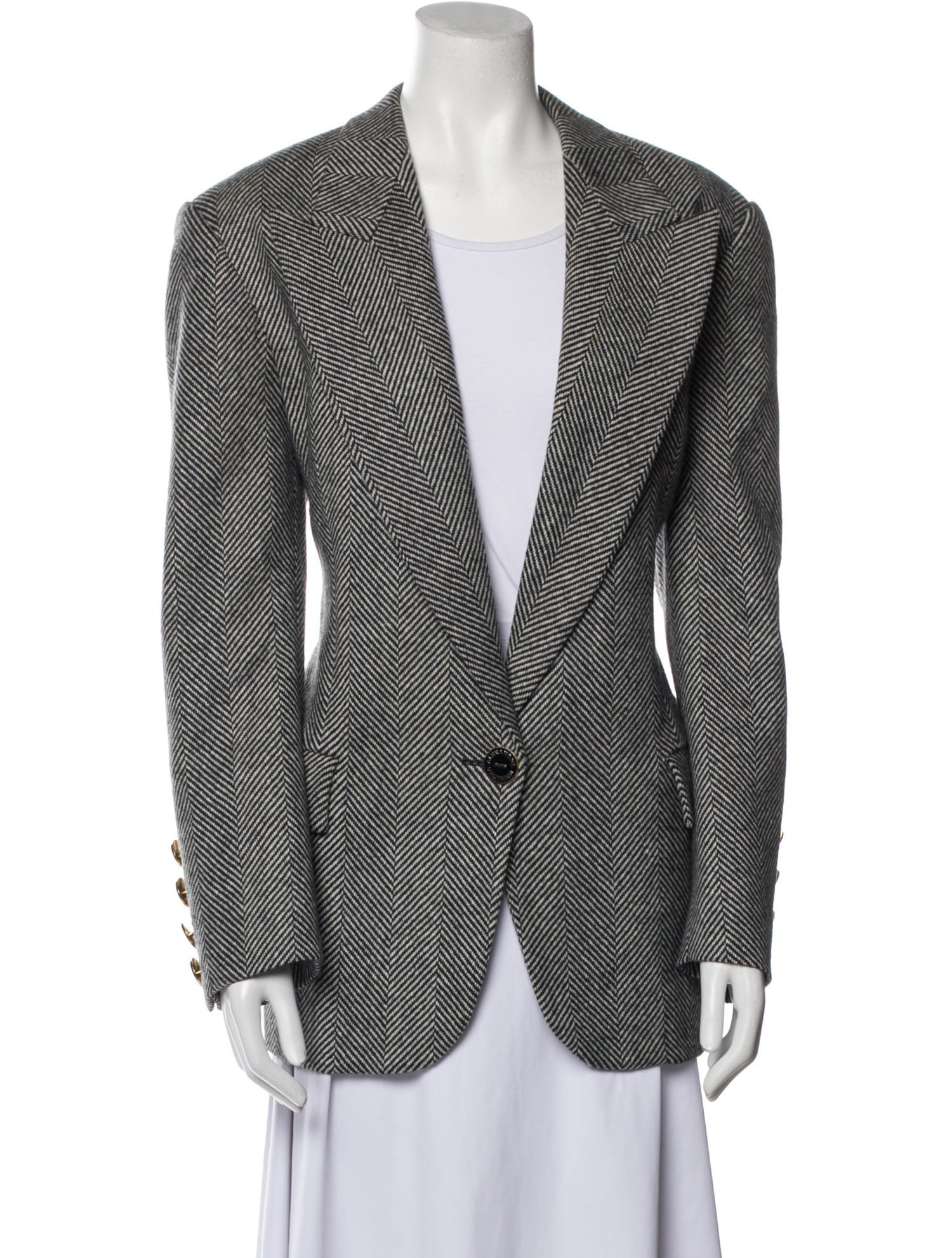 Alexandre Vauthier Printed Blazer