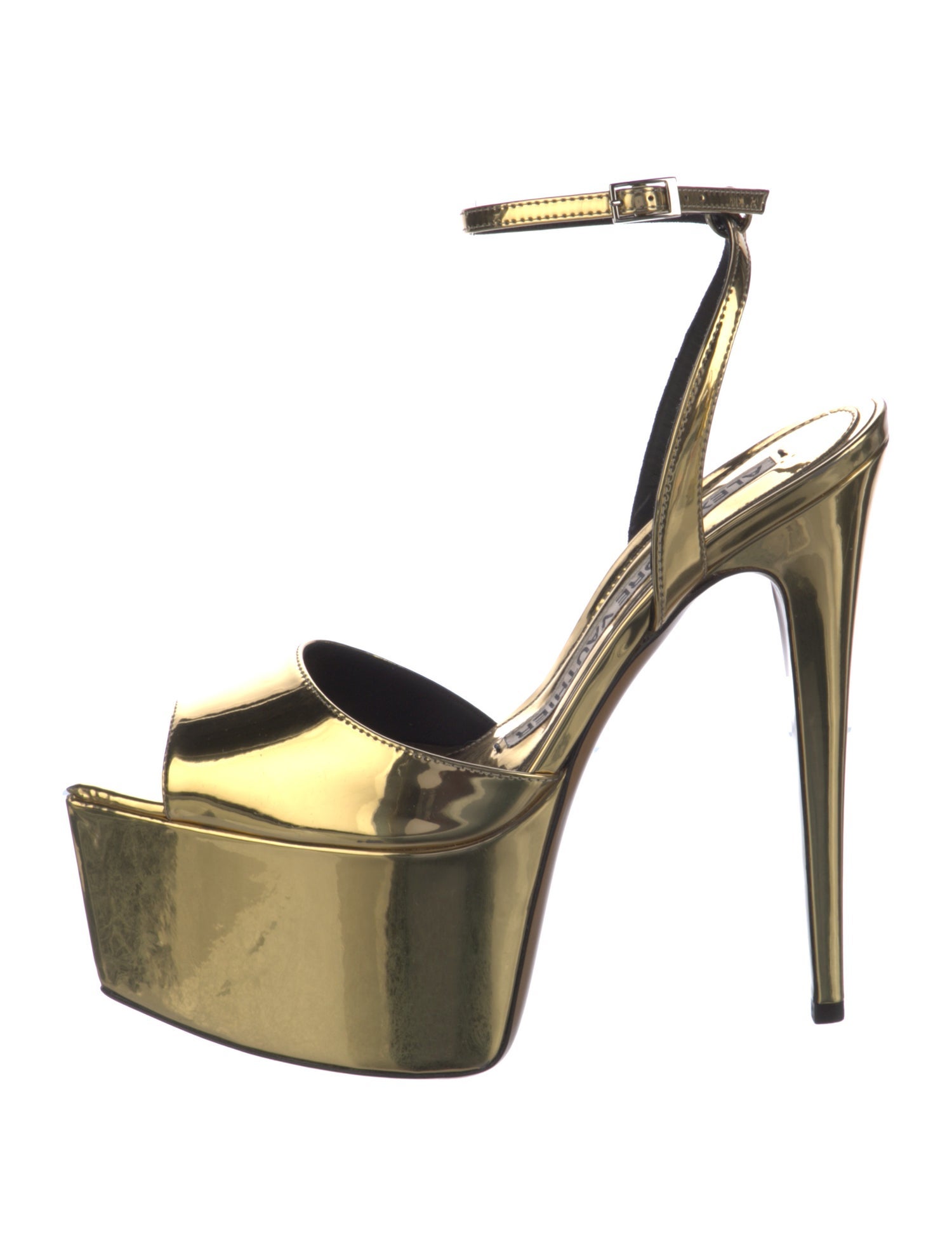 Alexandre Vauthier Leather Slingback Pumps