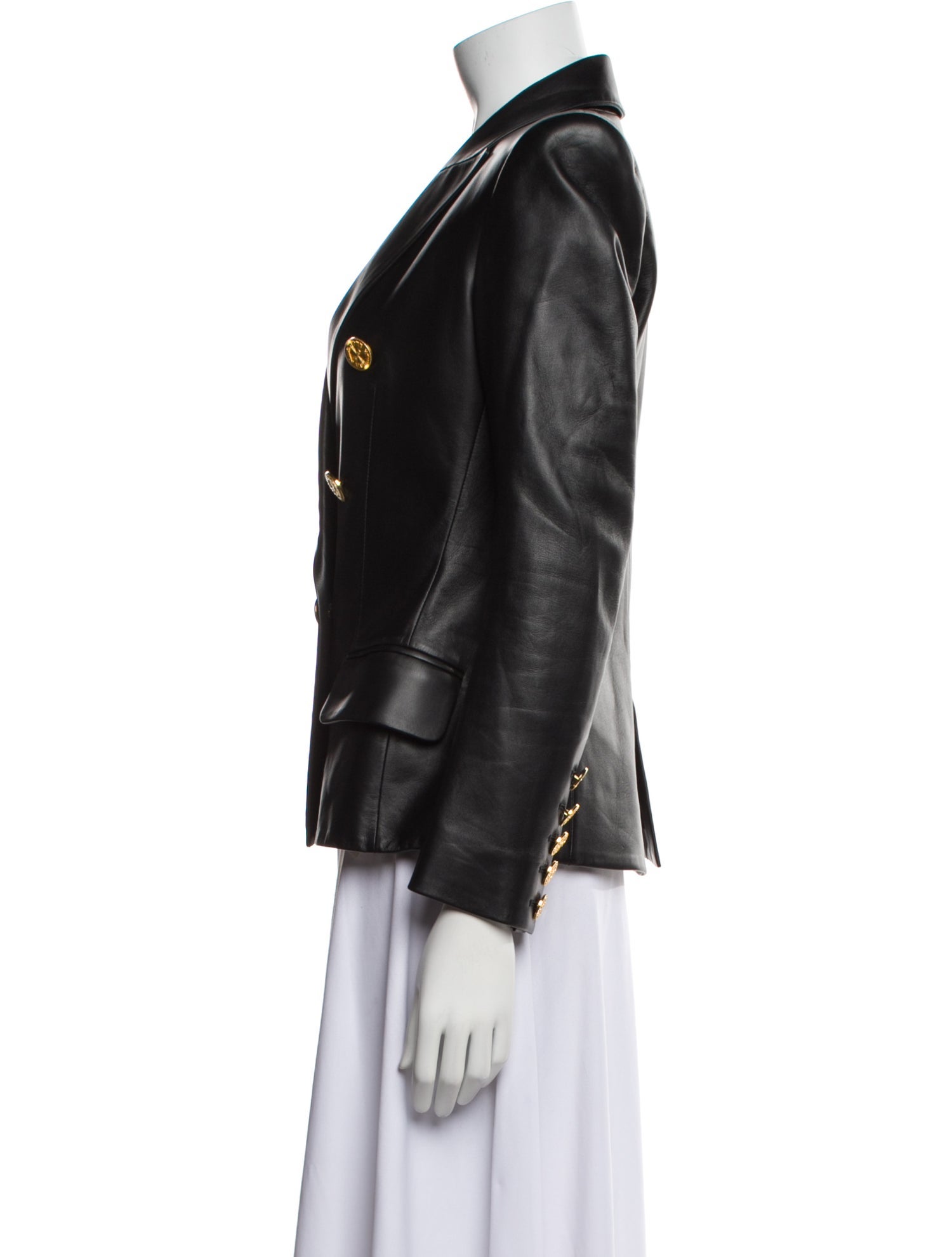Alexandre Vauthier Lambskin Blazer
