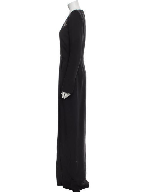 Alexandre Vauthier V-Neck Long Dress