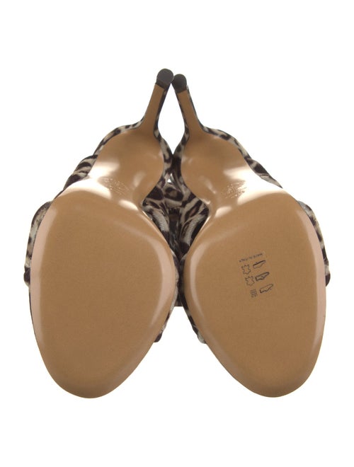 Alexandre Vauthier Printed Gladiator Sandals w/ Tags