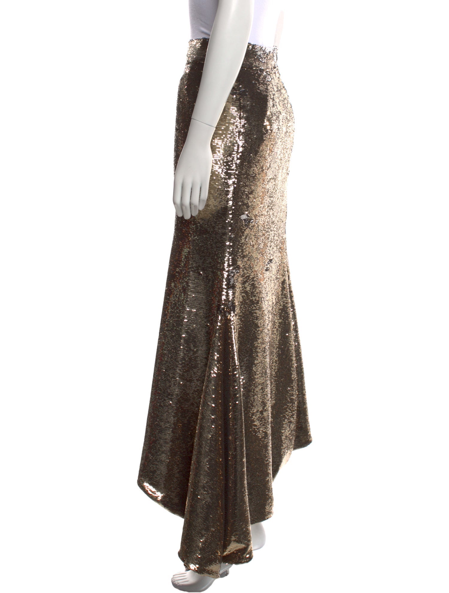 Alexandre Vauthier Sequin Midi Length Skirt w/ Tags