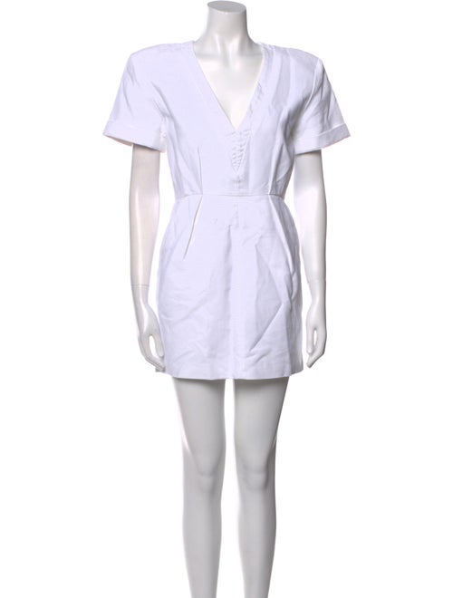 Alexandre Vauthier V-Neck Mini Dress