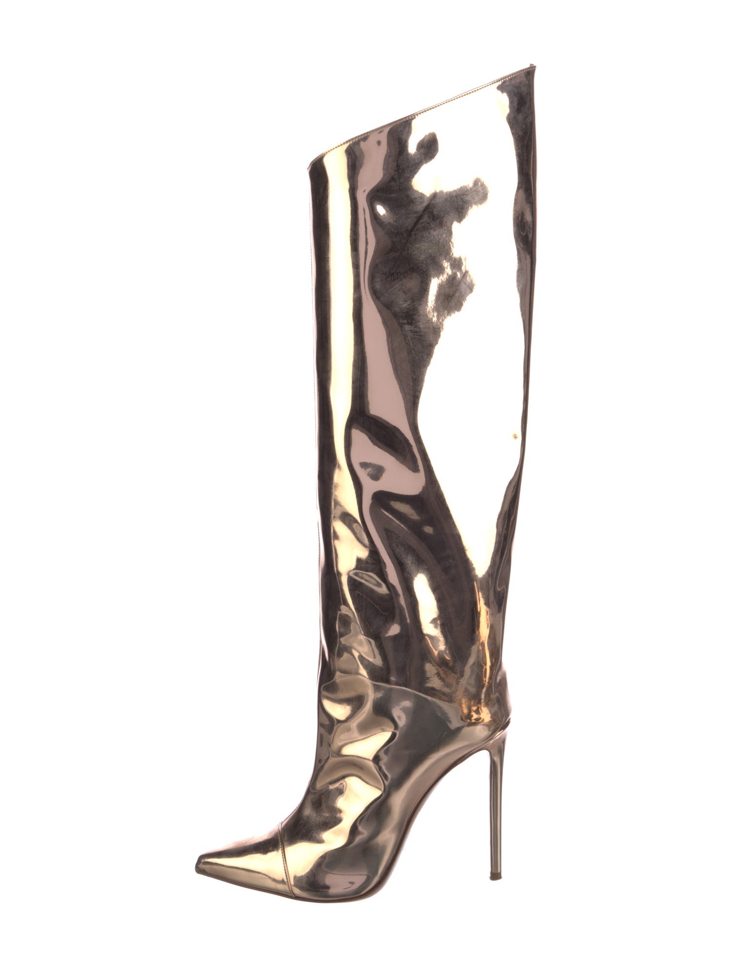 Alexandre Vauthier Patent Leather Boots