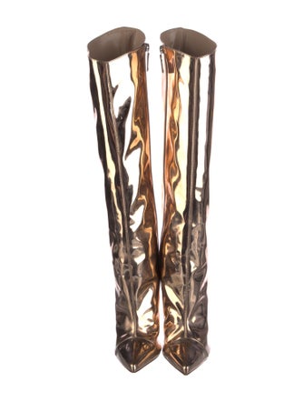 Alexandre Vauthier Patent Leather Boots