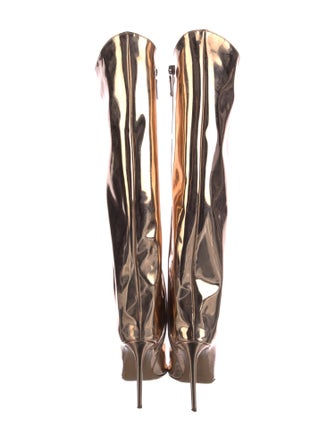 Alexandre Vauthier Patent Leather Boots