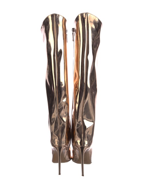 Alexandre Vauthier Patent Leather Boots